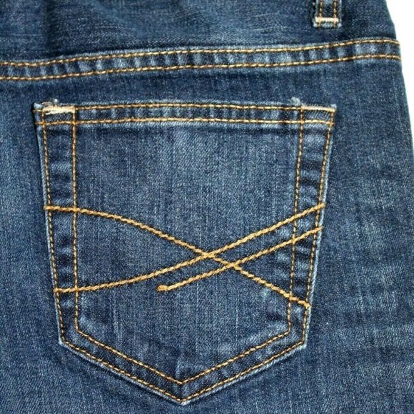 Aeropostale Bayla Skinny 5/6 Cut Off Jean Shorts - Picture 5 of 11